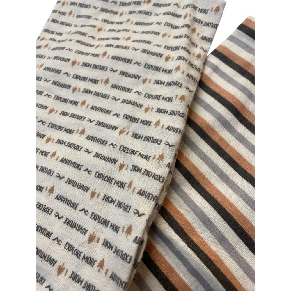 Petite L'amour Baby Blanket Receiving Soft Brushed Explore Boys Hiking Trees NEW